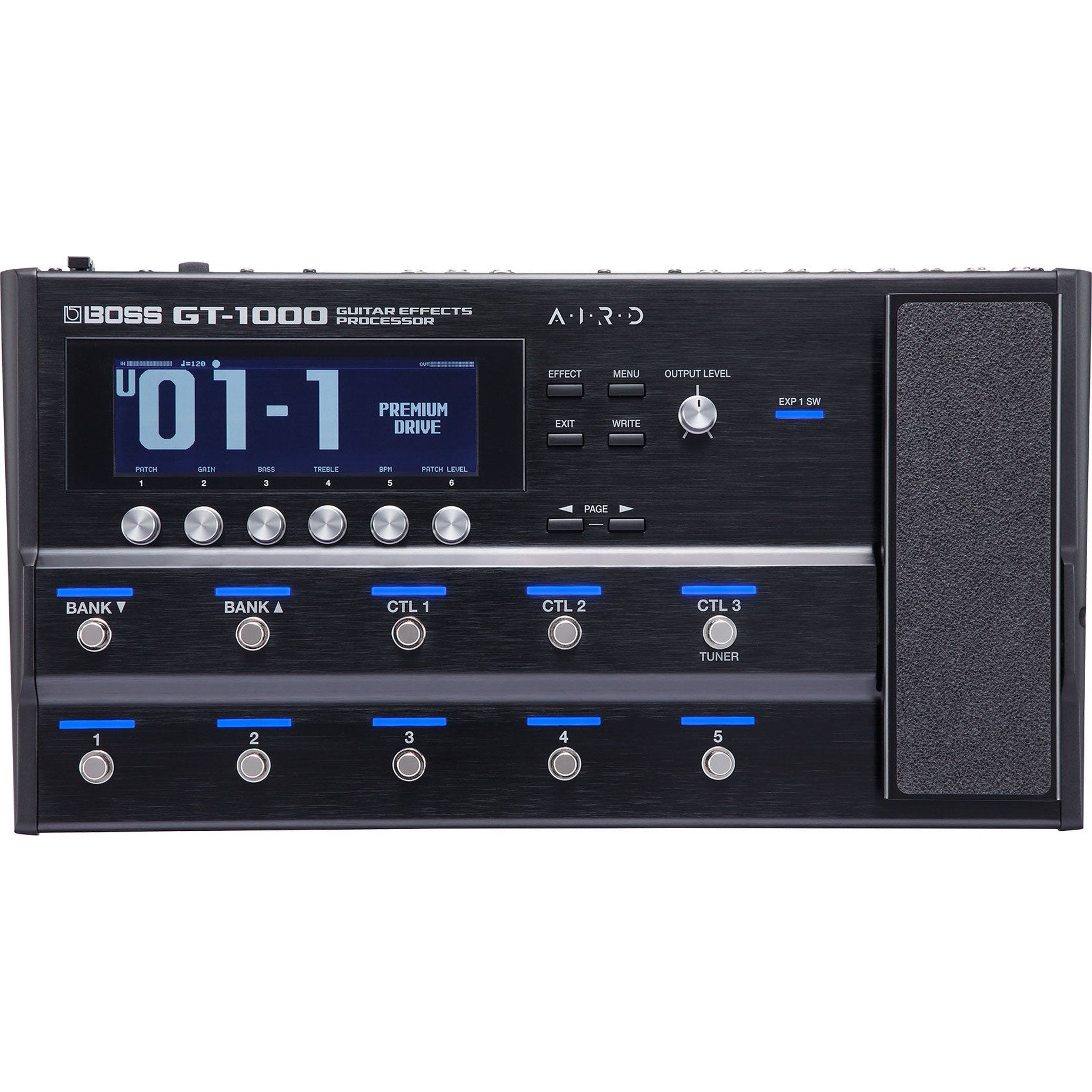 Boss GT-1000 Multi-Effects Guitar Pedal Processor - Professional Sound Effects for Live Performances & Studio Recording