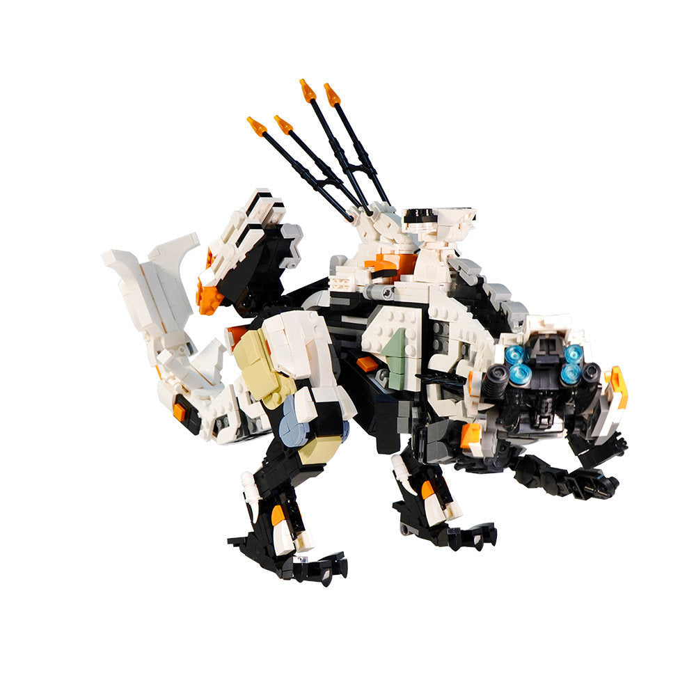 Gobricks 1574PCS Horizon Zero Dawn Forbidden West Thunderjaw Building Blocks Set - Perfect for Gaming Fans & Model Collectors - Great for Display, Gift Giving & Creative Play