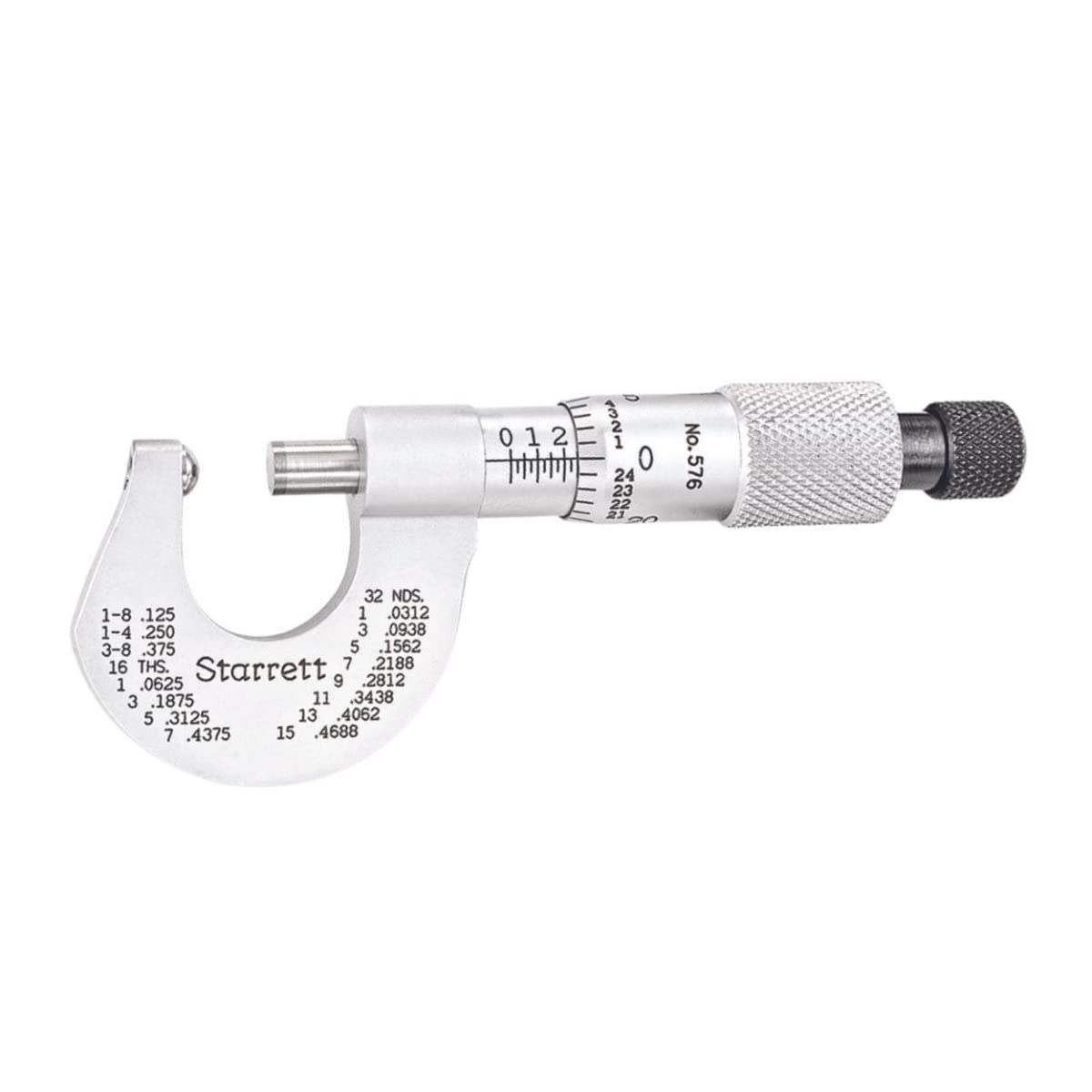 Starrett 576XR 0-1/2