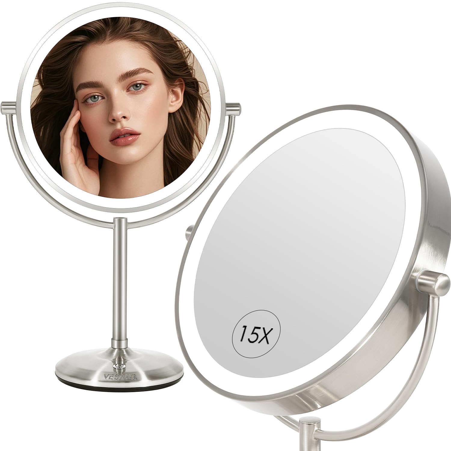 15X Magnifying Mirror with Light - 9