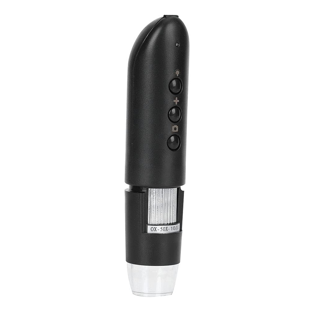 High-Performance WiFi Digital Microscope for iPhone & Android - 50X-1000X Magnification for Coin Collecting, Jewelry Inspection & Science Education