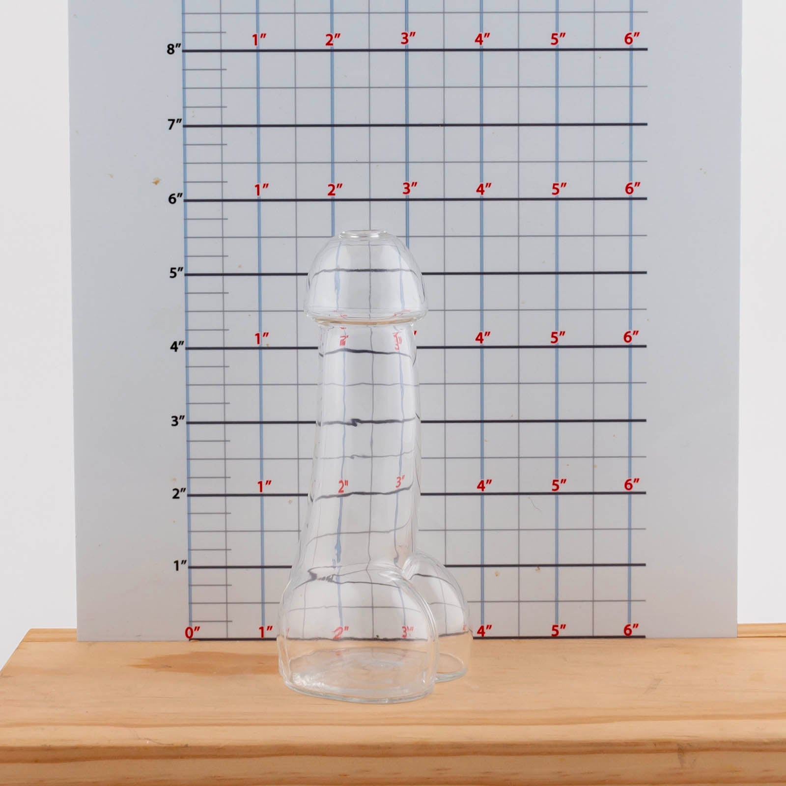 BarConic® 4.5oz Glass Penis Shooter Shot Glass - Fun Bachelor Party, Bachelorette & Adult Drinking Games Accessory