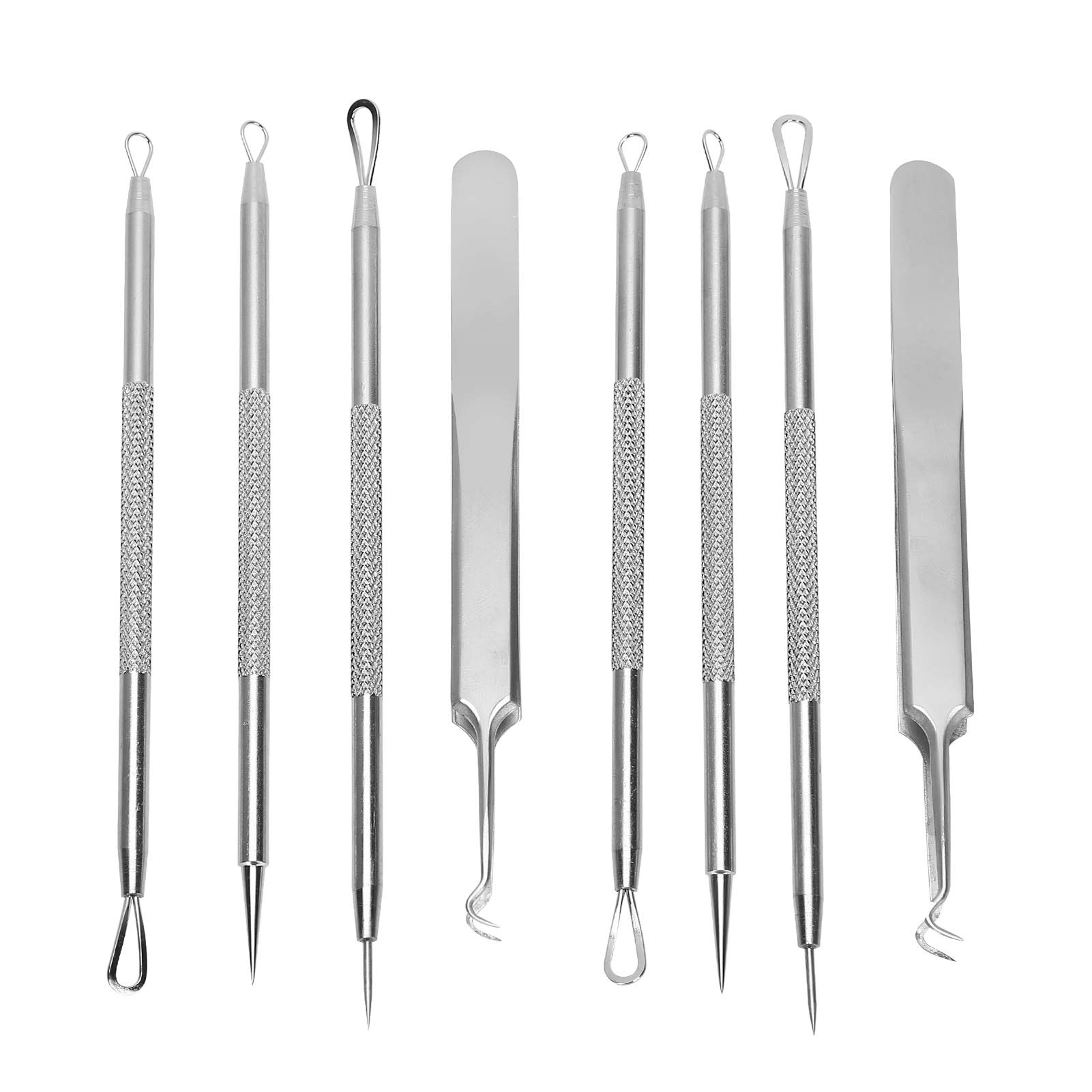 Premium Double-Headed Acne Tweezers & Needle - High-Quality Acne Removal Tool for Face & Skin Care | Perfect for Blackhead Extraction & Blemish Treatment at Home