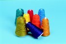 Trait-Tex 8 Oz. Acrylic Washable Jumbo-Weight Yarn Cone Set - 720 Yard Dispenser Box (Set of 9) | Premium Knitting & Crochet Yarn for Blankets, Scarves & DIY Crafts