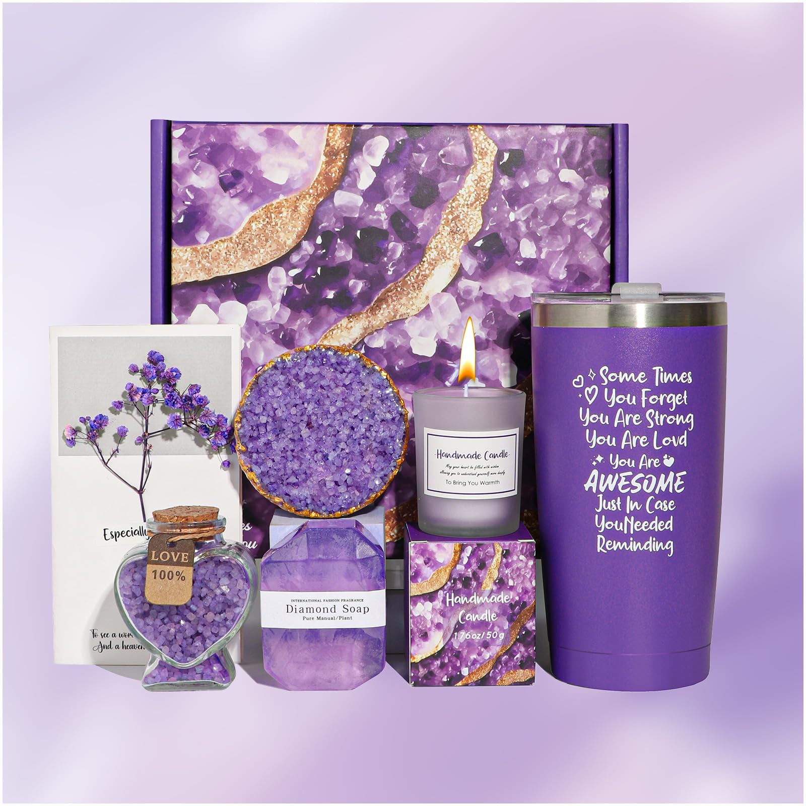 Best Birthday Gifts for Girlfriend, Women, Wife, Mom & Sister - Luxurious Shower Gift Set for Her | Perfect for Anniversaries, Valentine's Day & Special Occasions