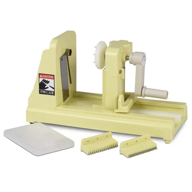 Premium Kaiten Turning Slicer - Japanese Rotary Vegetable Cutter for Sushi, Salads & Garnishes - Perfect for Home Chefs & Professional Kitchens