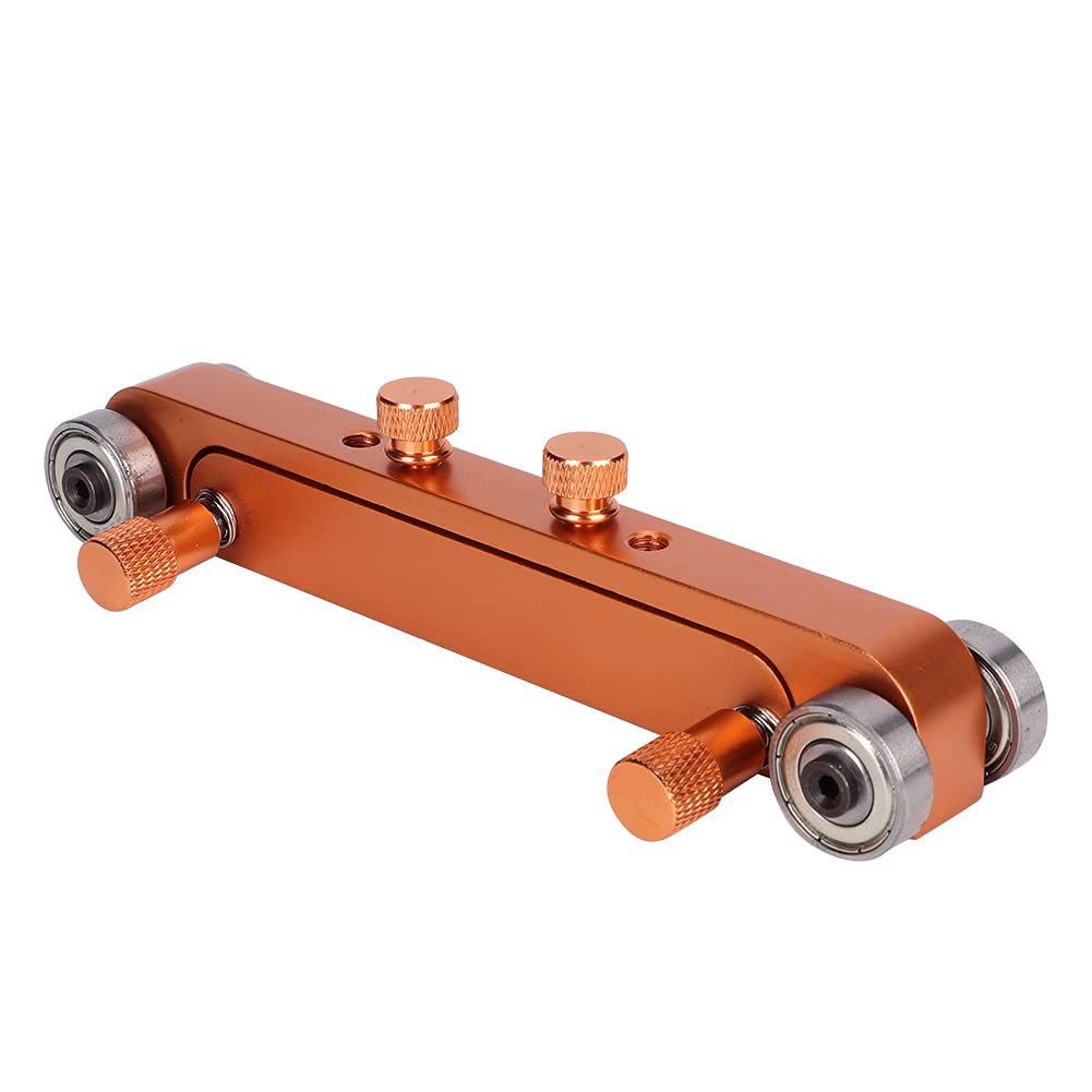 Premium Rose Gold Guitar Nut Sander - Adjustable Polishing Tool for Guitar Nut & Saddle Maintenance | Perfect for Luthiers & DIY Guitar Repair | Professional Instrument Care Accessory