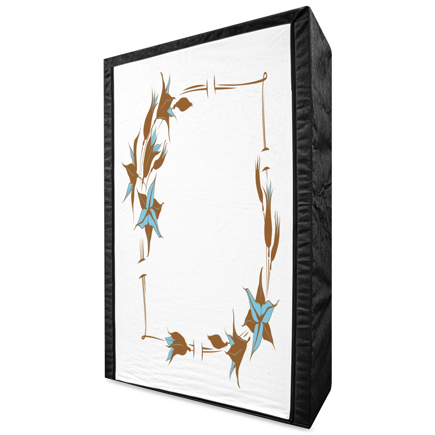 Ambesonne Portable Fabric Wardrobe - 42.5