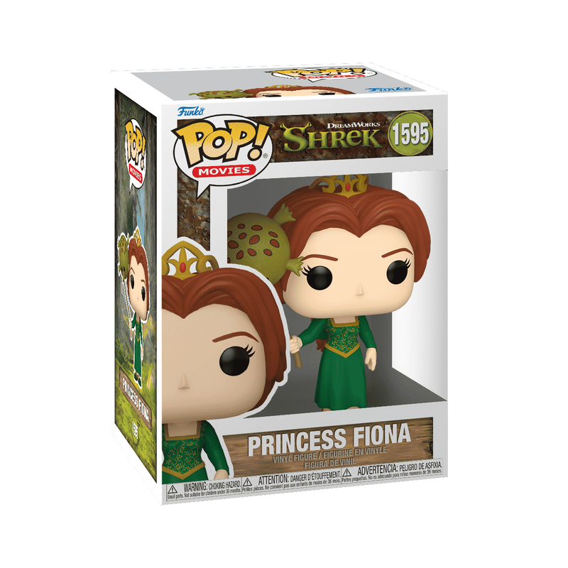 Funko Pop Shrek Princess Fiona with Balloon #1595 - Collectible Vinyl Figure with Protector - Perfect for Movie Fans & Pop Culture Collectors