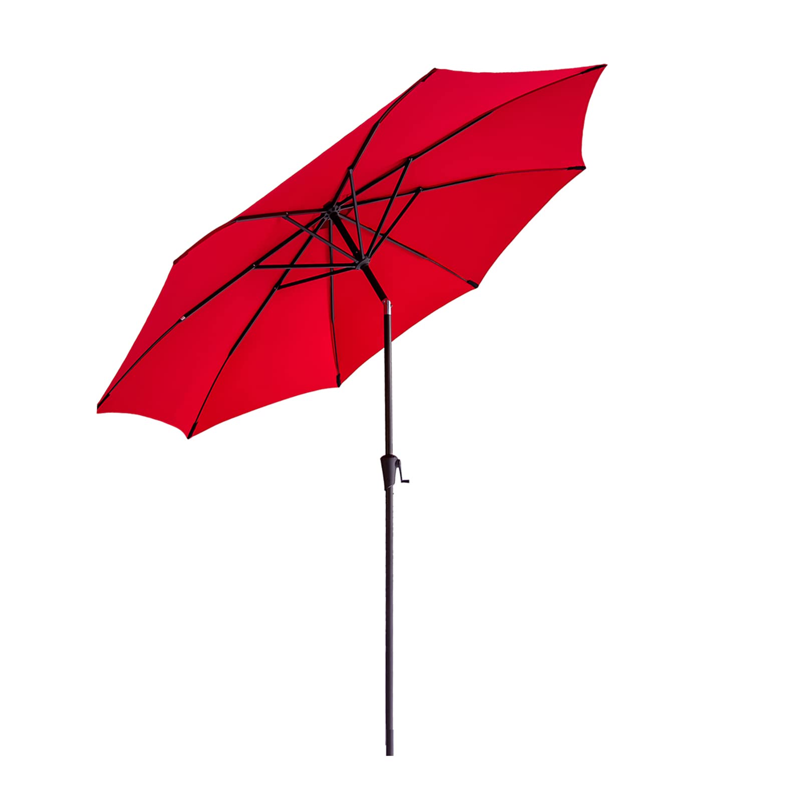 Helios&Hestia 11 ft Outdoor Market Patio Umbrella with Durable Fiberglass Ribs & Tilt Mechanism - Perfect for Poolside, Backyard, Restaurant & Beach Shade