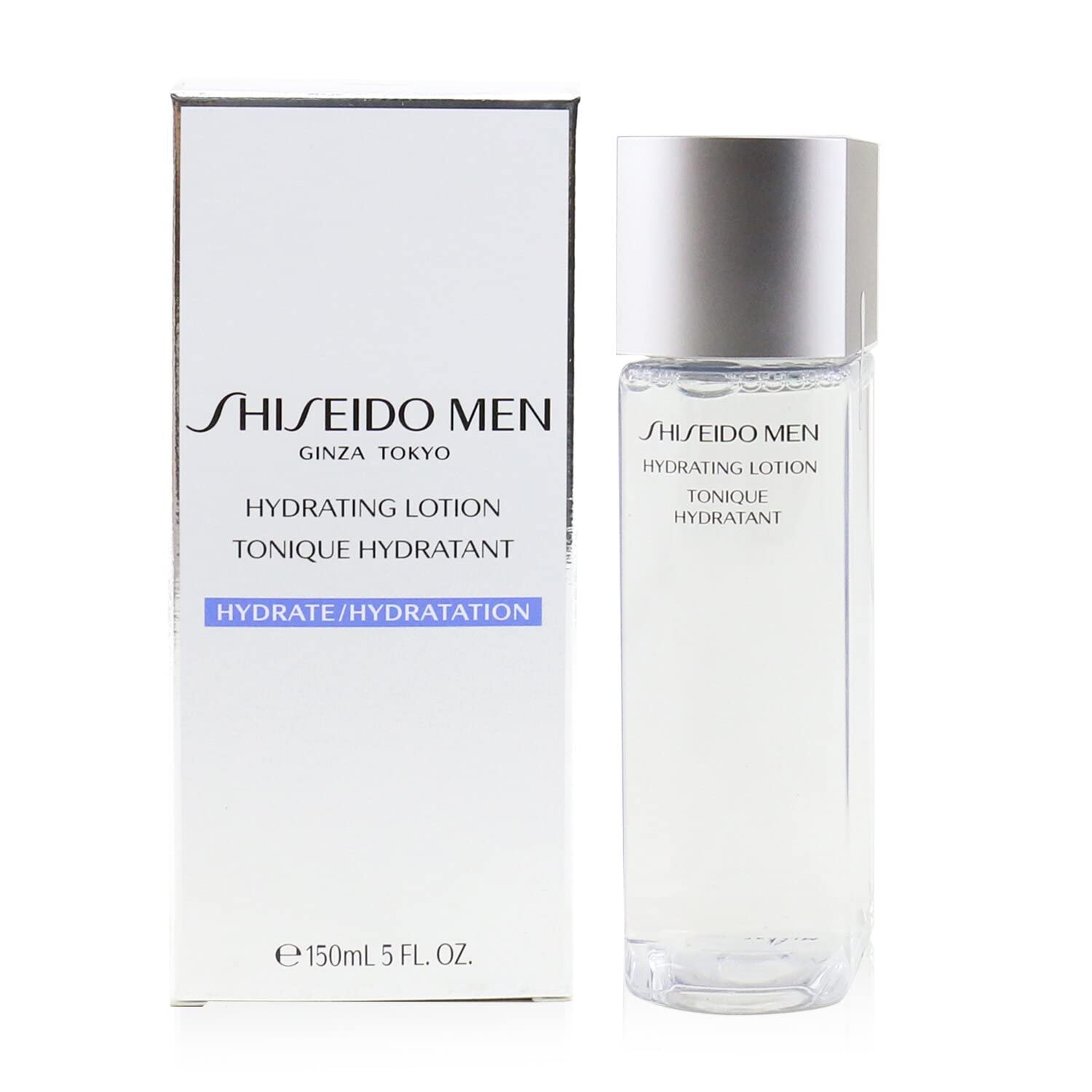 Shiseido Men Hydrating Lotion 150ml - Moisturizing Face Toner for Men | Hydrates & Refreshes Skin | Perfect for Daily Skincare Routine & After Shaving