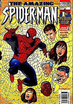Amazing Spider-Man (1999 Series) #1 Comic Book - Rare Collectible Edition for Marvel Fans, Superhero Enthusiasts & Comic Collectors - Perfect for Display, Gifts & Investment