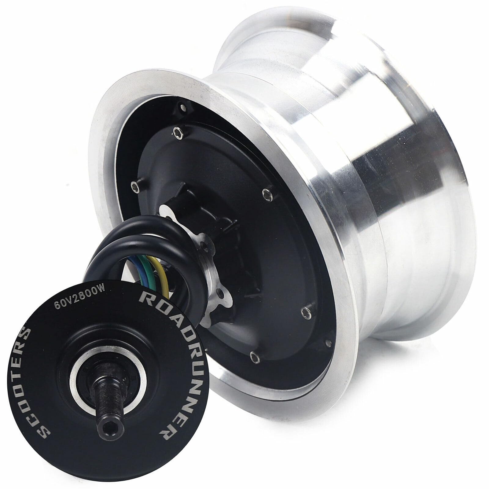 60V 2800W Brushless Hub Motor for Electric Scooter - 11