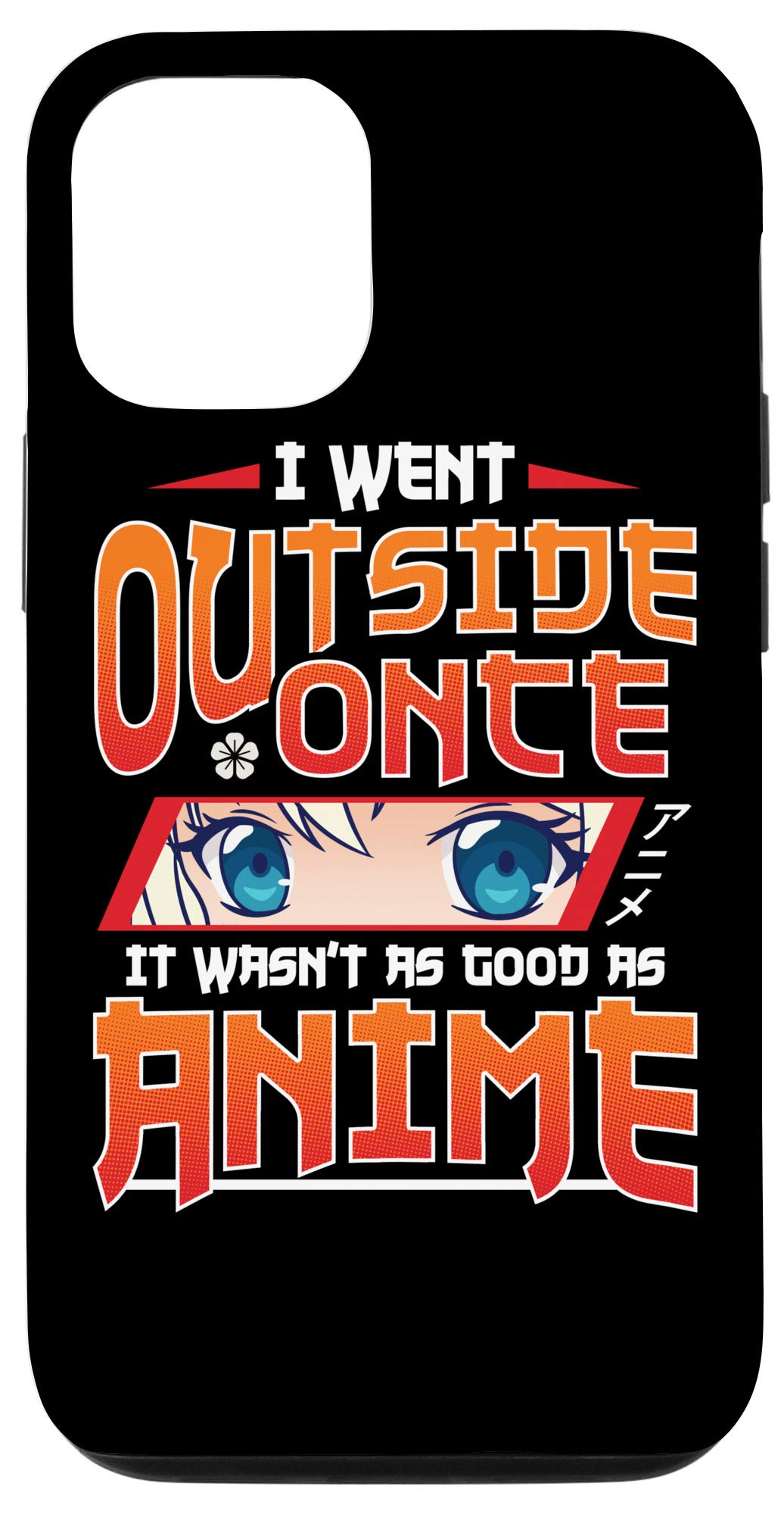 Premium Anime iPhone 12/12 Pro Case - Cute Japanese Cartoon Design Protective Cover - Perfect for School, Work & Daily Use