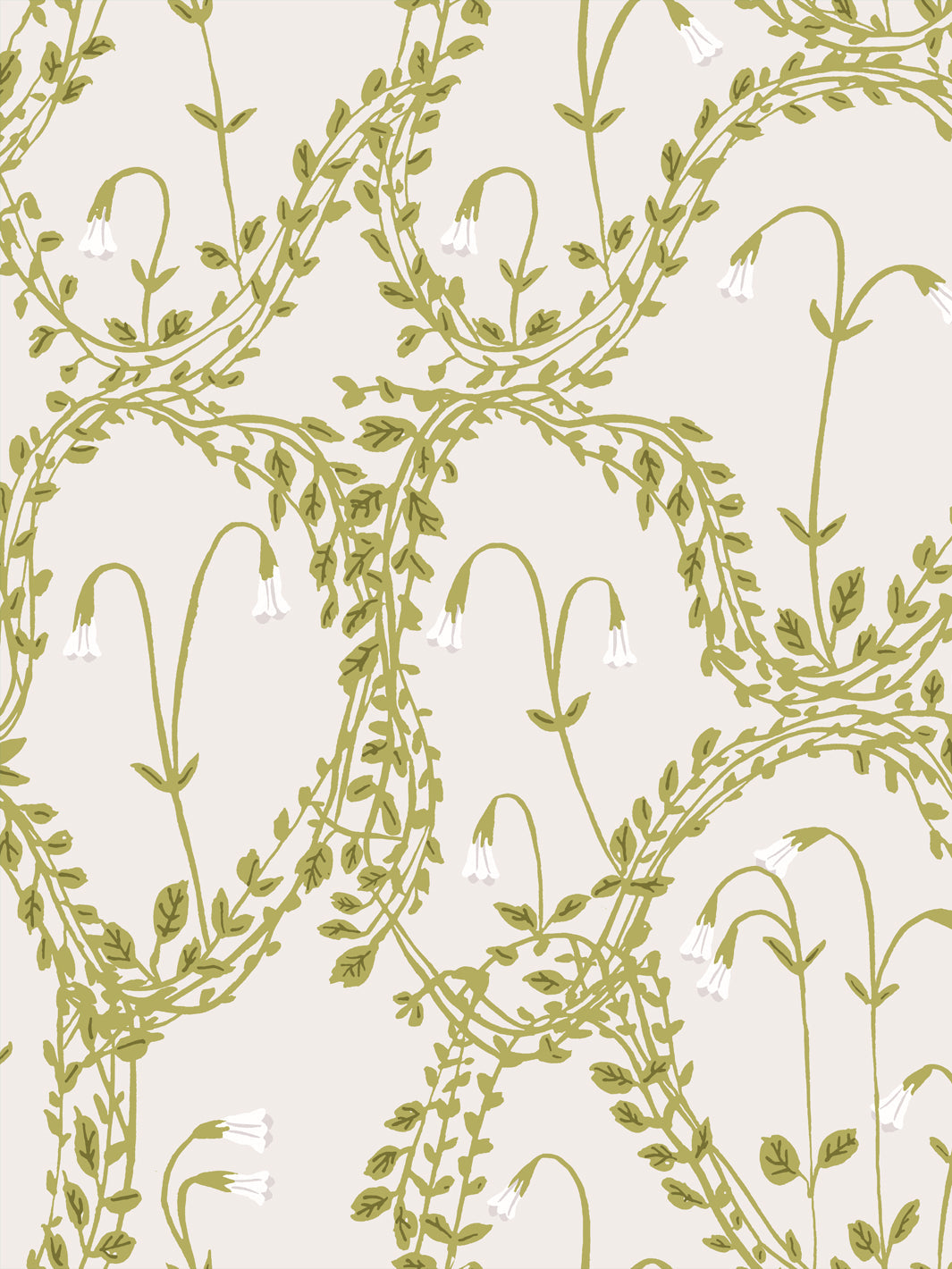 Linnea Wallpaper by Sarah Jessica Parker - Elegant Pearl Design for Living Room, Bedroom & Dining Room Decor