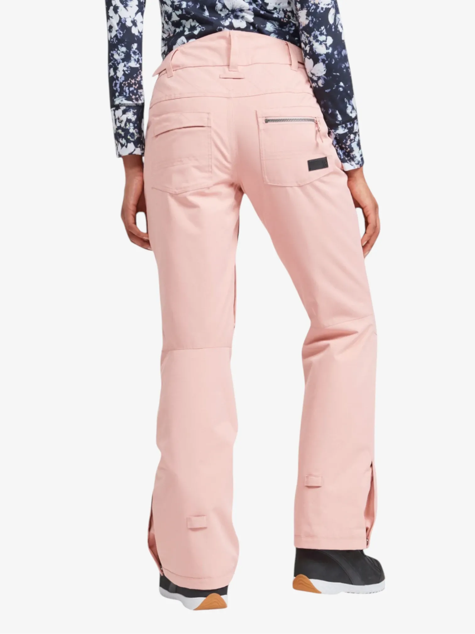 ROXY Women's Nadia Coral Snow Pants - Waterproof, Insulated Ski & Snowboard Pants for Winter Sports & Outdoor Activities