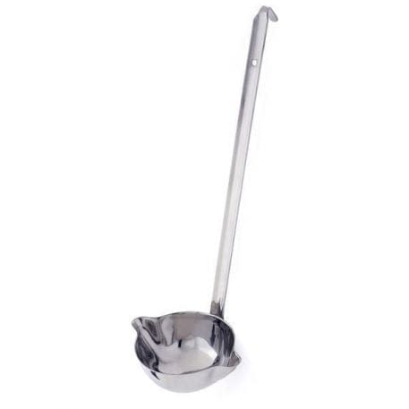 Premium Stainless Steel Canning Ladle - Heavy Duty Kitchen Utensil for Preserving, Canning & Cooking - Ideal for Jams, Sauces, Soups & Home Food Preservation