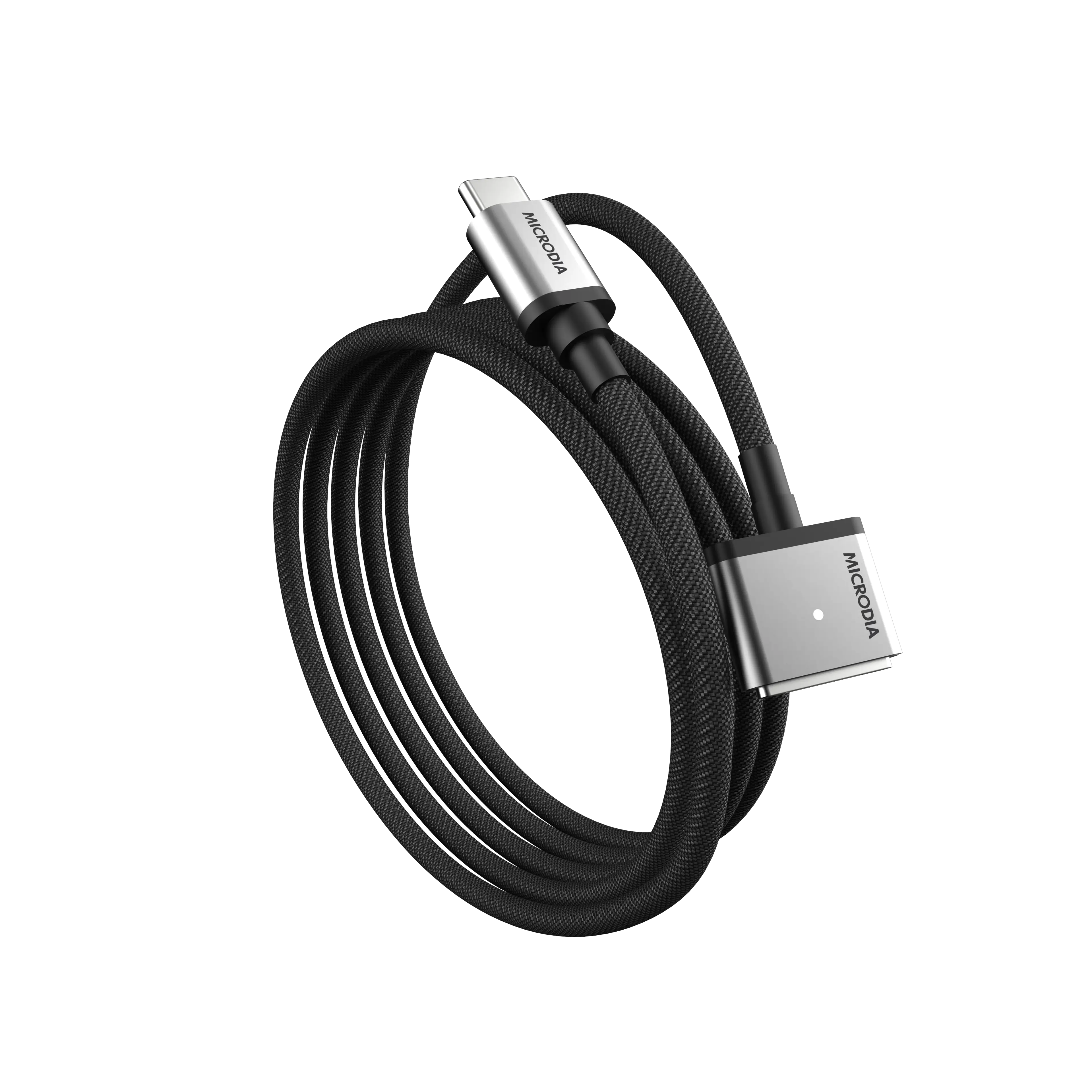 MICRODIA USB C to MagSafe 3 Cable 140W Fast Charging 6.6ft (2M) - Compatible with MacBook Pro/Air, iPhone 15/14/13, iPad Pro - Perfect for Home, Office & Travel Charging