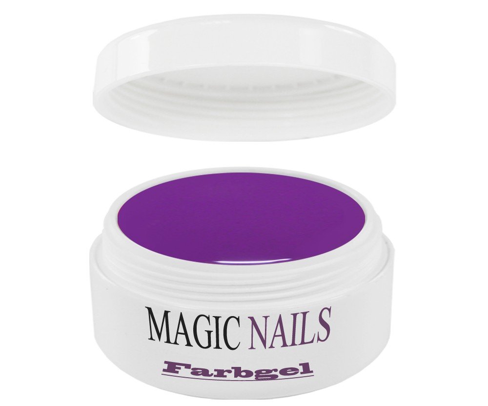 Magic Nails Gel Polish - 5ml Purple Nail Lacquer for Long-Lasting Shine | Perfect for Manicures, Pedicures & Nail Art Designs