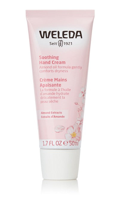Weleda Soothing Hand Cream for Dry Skin - 1.7oz Organic Moisturizer with Calendula & Almond Oil | Perfect for Winter Care, Office Use & Travel Essentials