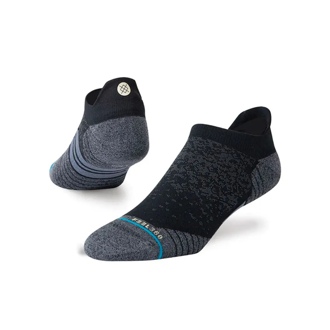 Unisex Stance Run Tab ST Socks - Black | Running, Hiking & Workout Socks for Men & Women - Comfortable Athletic Socks for Sports & Daily Wear