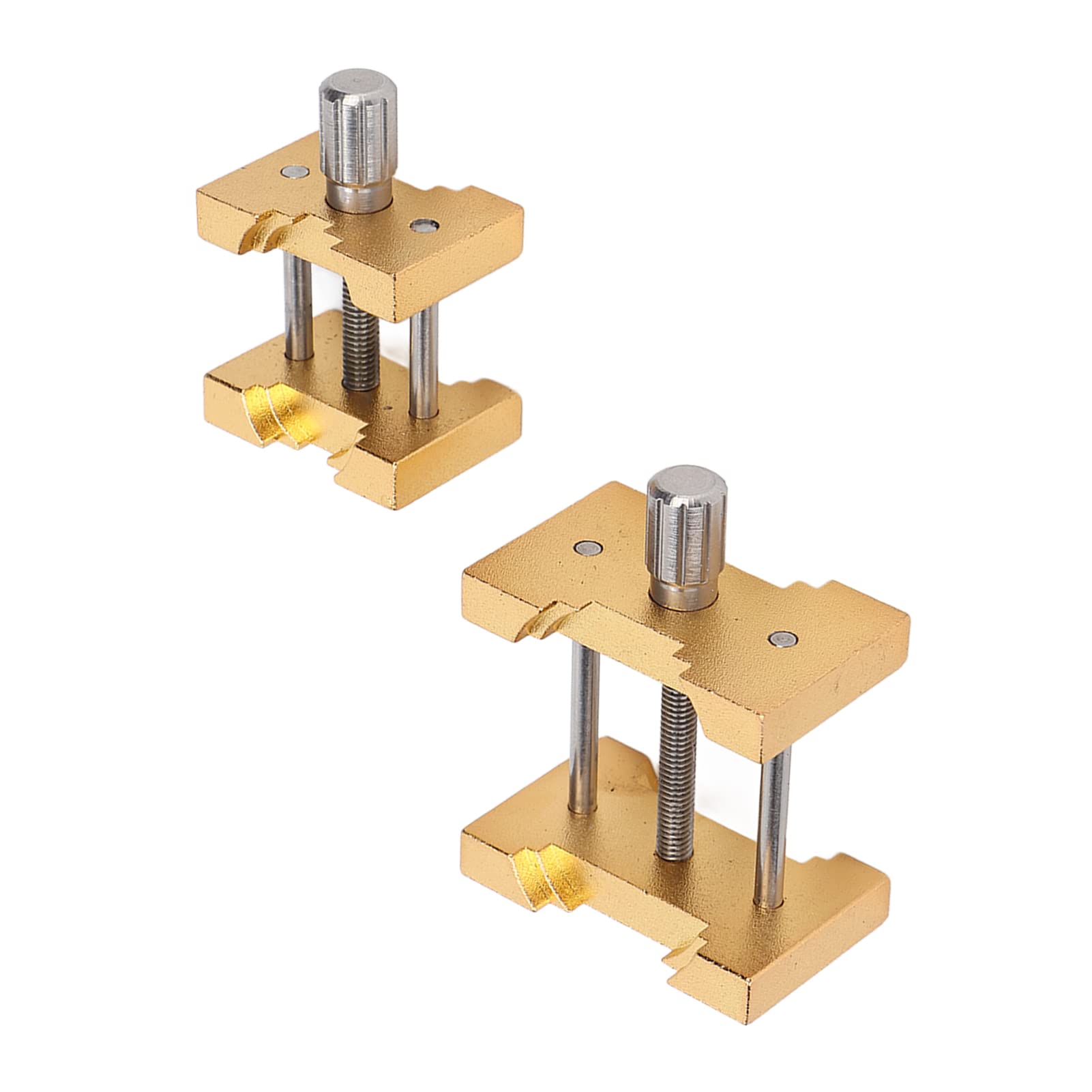 Watch Movement Holder & Clamp Set - 2pcs Professional Watch Repair Tools for Watchmakers | Perfect for Watch Movement Assembly & Case Repair