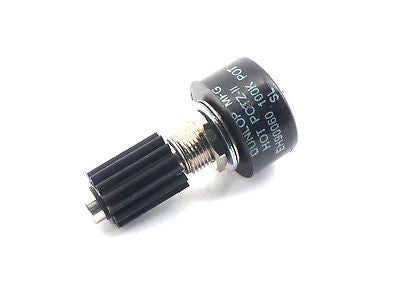 Dunlop ECB024C Hot Pot 105Q 20K Ohm Potentiometer - Premium Guitar Volume Control for Electric Guitars & Amps