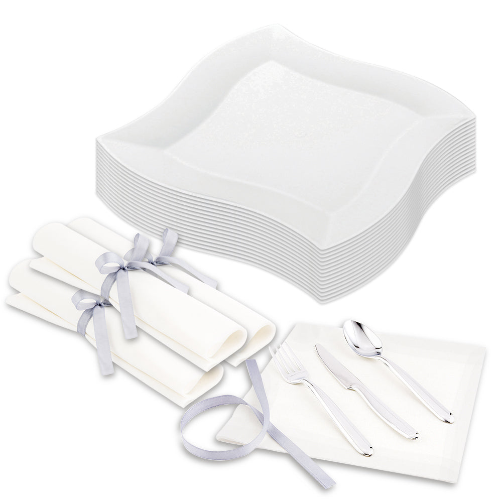 100-Pack White 7