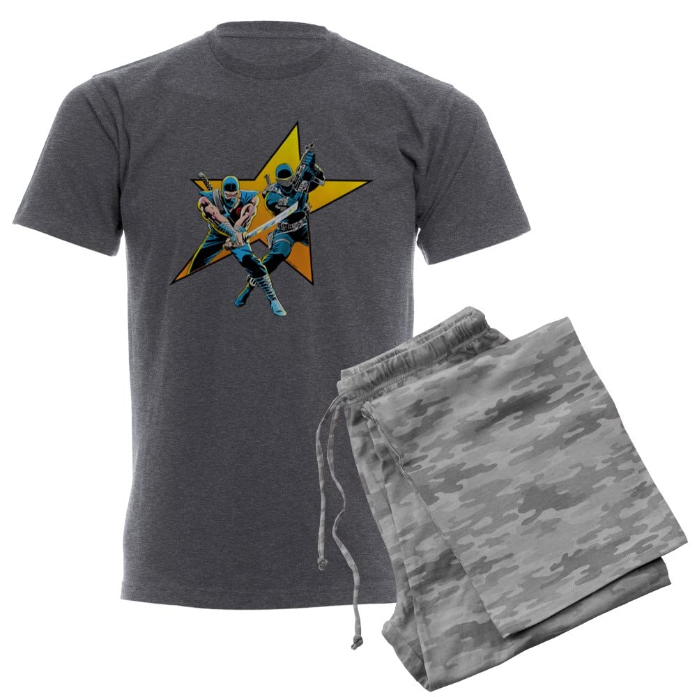 G.I. Joe Storm Shadow & Snake Eyes Men's Pajama Set - Comfortable Cotton Sleepwear for Fans | Perfect for Movie Nights, Cosplay & Gift Giving