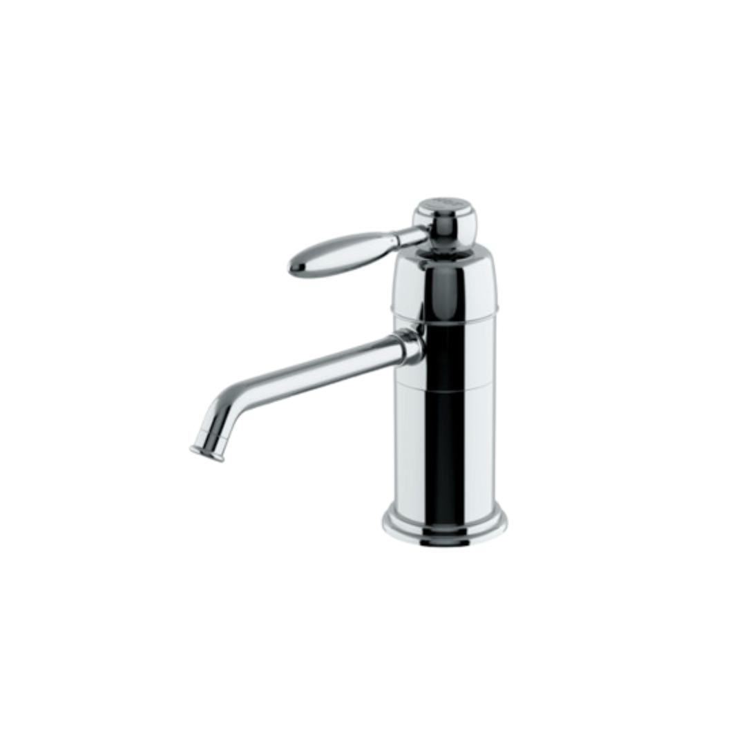 Chrome Universal Traditional One Hole Instant Hot Water Dispenser with Lever Handle - Perfect for Kitchen Sink, Office Breakroom & Home Bar Setup