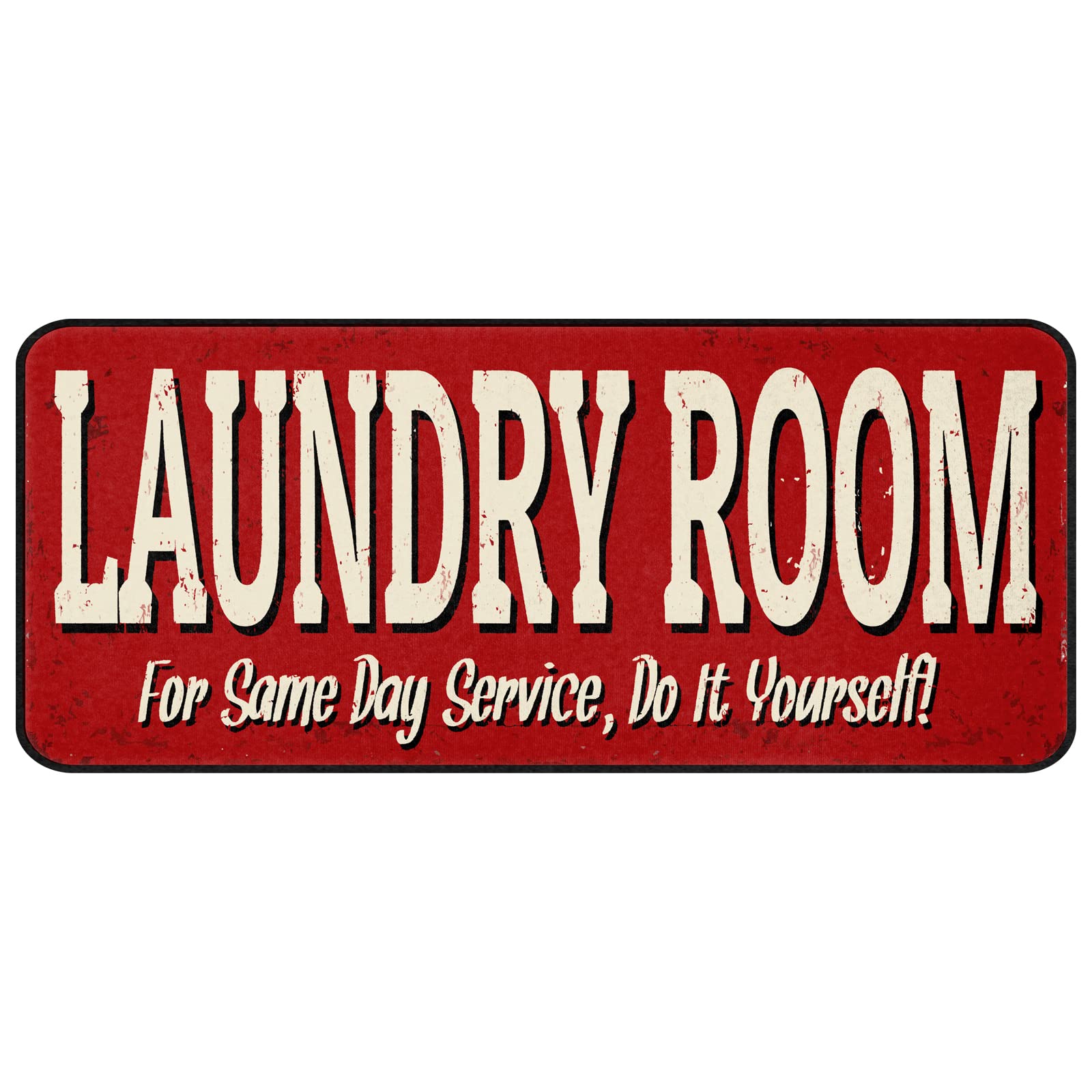 Non-Slip Laundry Room Rug Runner - 20