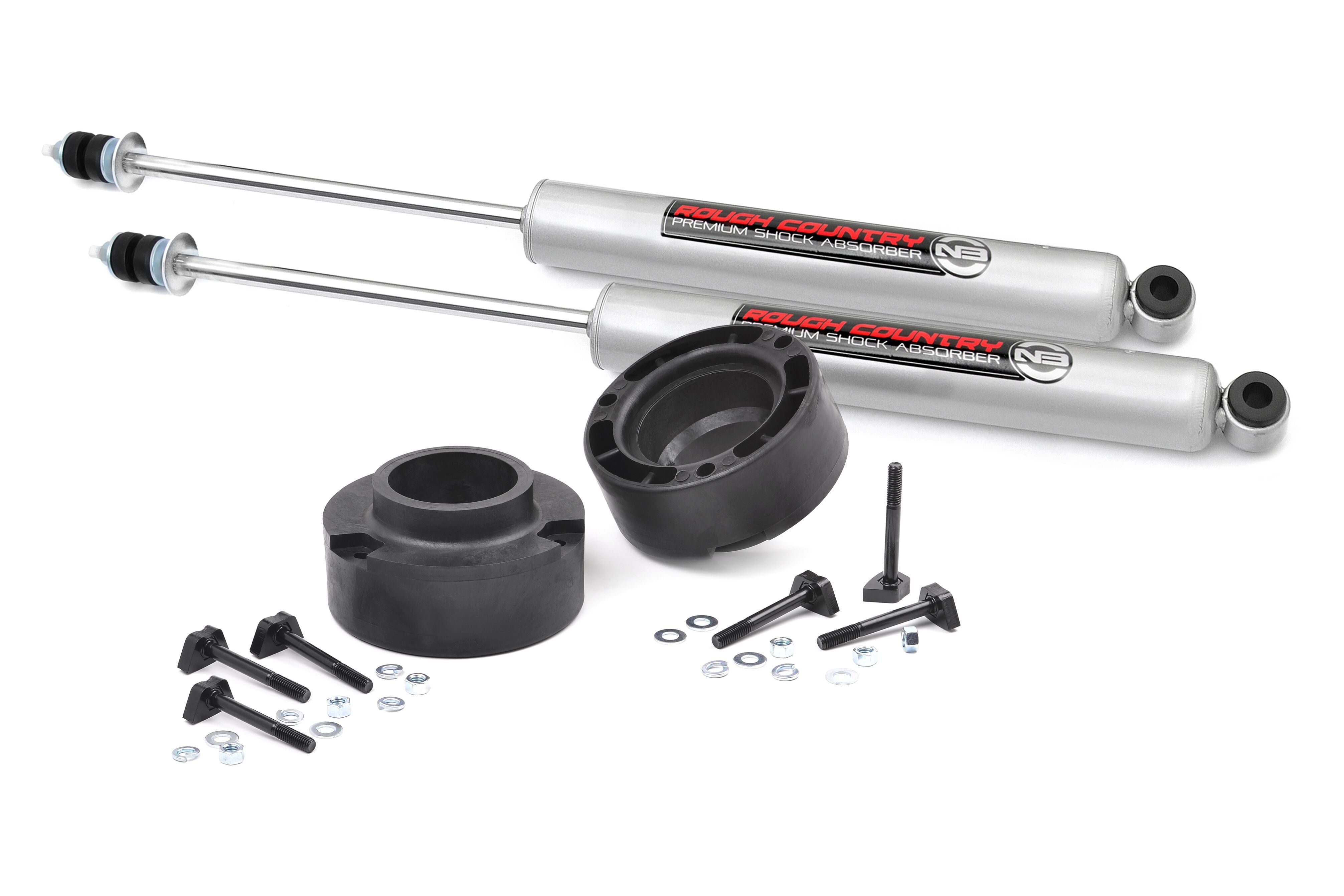 2.5 Inch Leveling Kit for Ram 2500 (2010-2013) & 3500 (2010-2012) 4WD - N3 Series (Part# 37430) | Heavy Duty Suspension Lift | Off-Road Truck Upgrade | Perfect for Towing & Off-Road Adventures