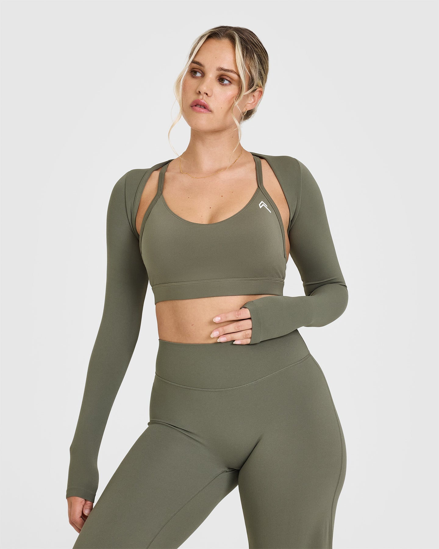 SoftMotion™ Long Sleeve Shirt for Women - Comfortable Alpine Green Blouse | Perfect for Work, Travel & Casual Outfits