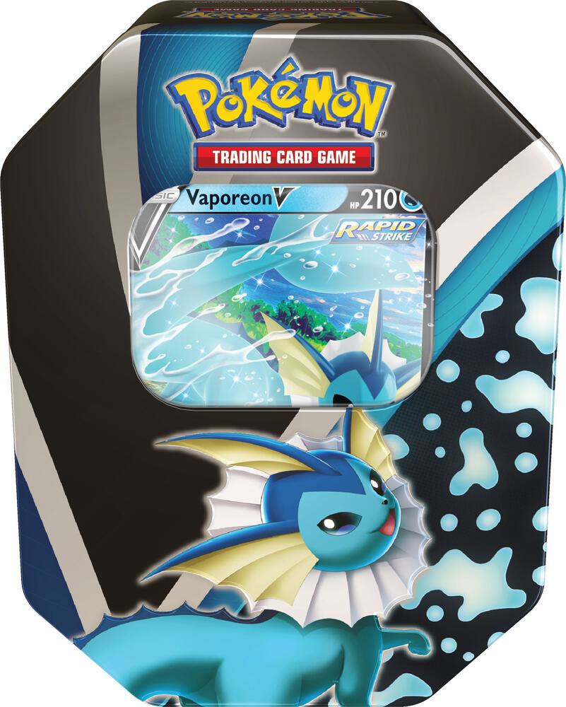Eevee Evolutions Tin - Collectible Pokemon Trading Card Game Tin | Choose Your Favorite Evolution | Perfect for Gifts, Battles & Display