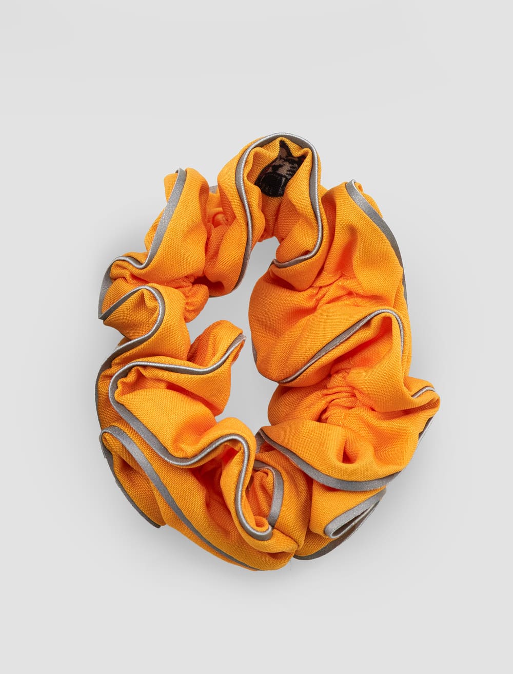 Gold & Gold Tiger Print Hair Scrunchies 2 Pack - Stylish Hair Accessories for Women & Girls, Perfect for Workouts, Parties & Everyday Use