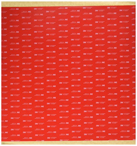 3M VHB Tape 4905 - 5 Inch x 72 Yard Heavy Duty Double Sided Adhesive Tape (1 Roll) - Strong Bonding for Home, Office & Automotive Repairs