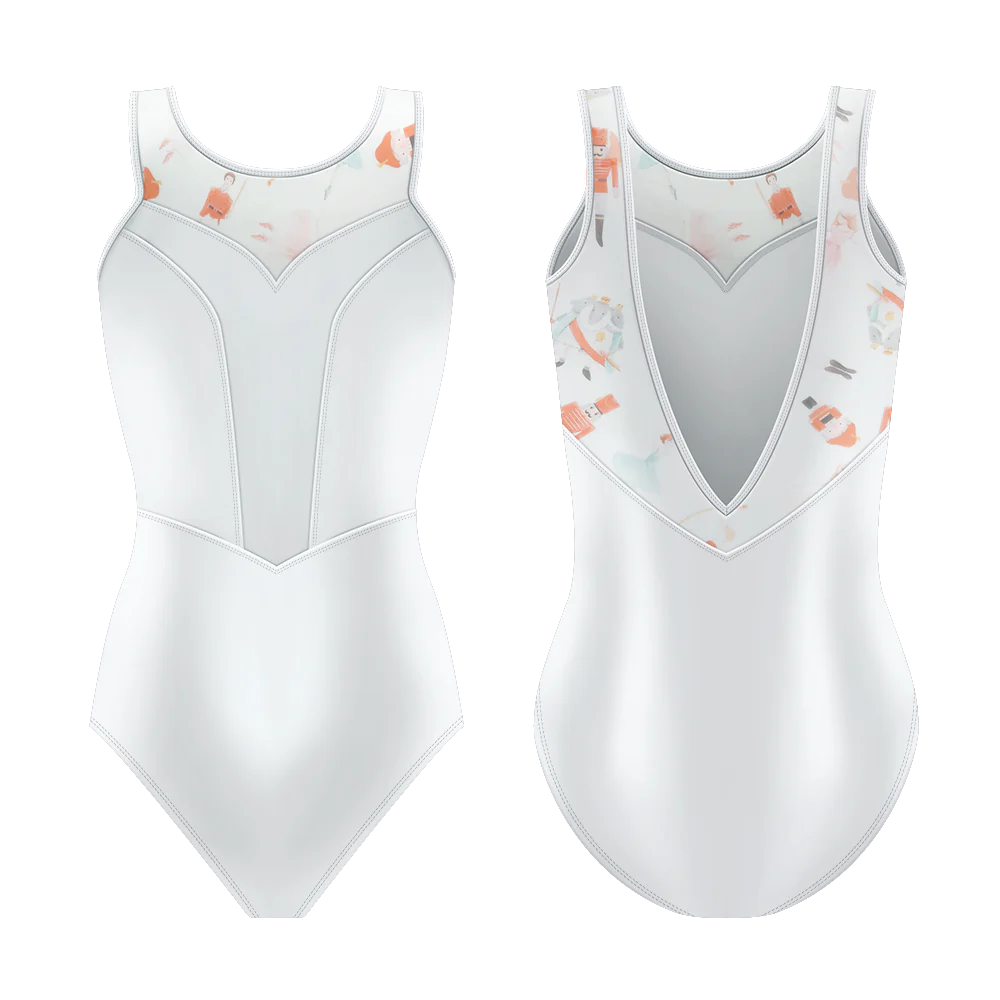 Nutcracker Sweet Girls Ballet Leotard - Comfortable Dancewear for Ballet Class & Performance