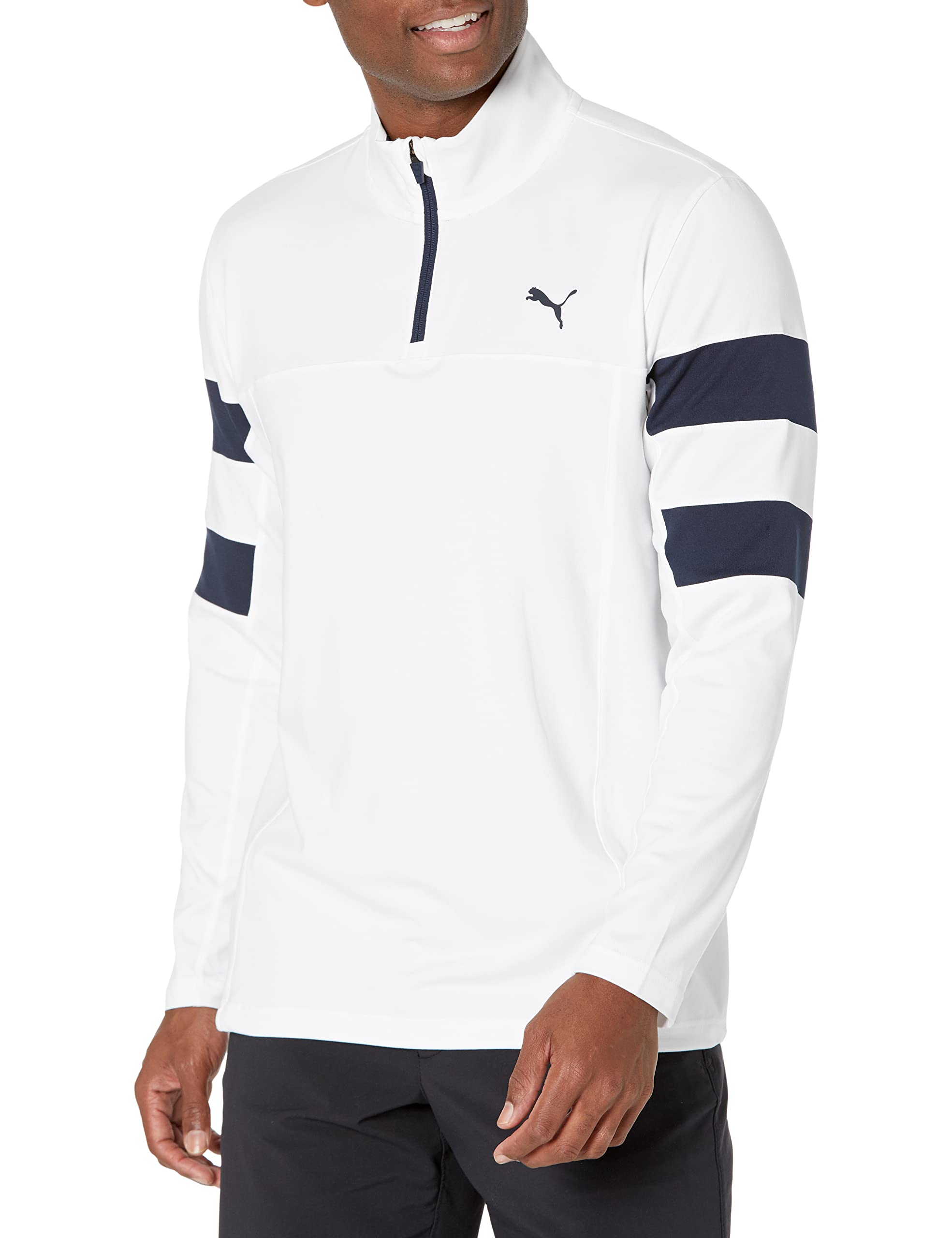 PUMA Men's Torreyana 1/4 Zip Golf Pullover for Outdoor Sports