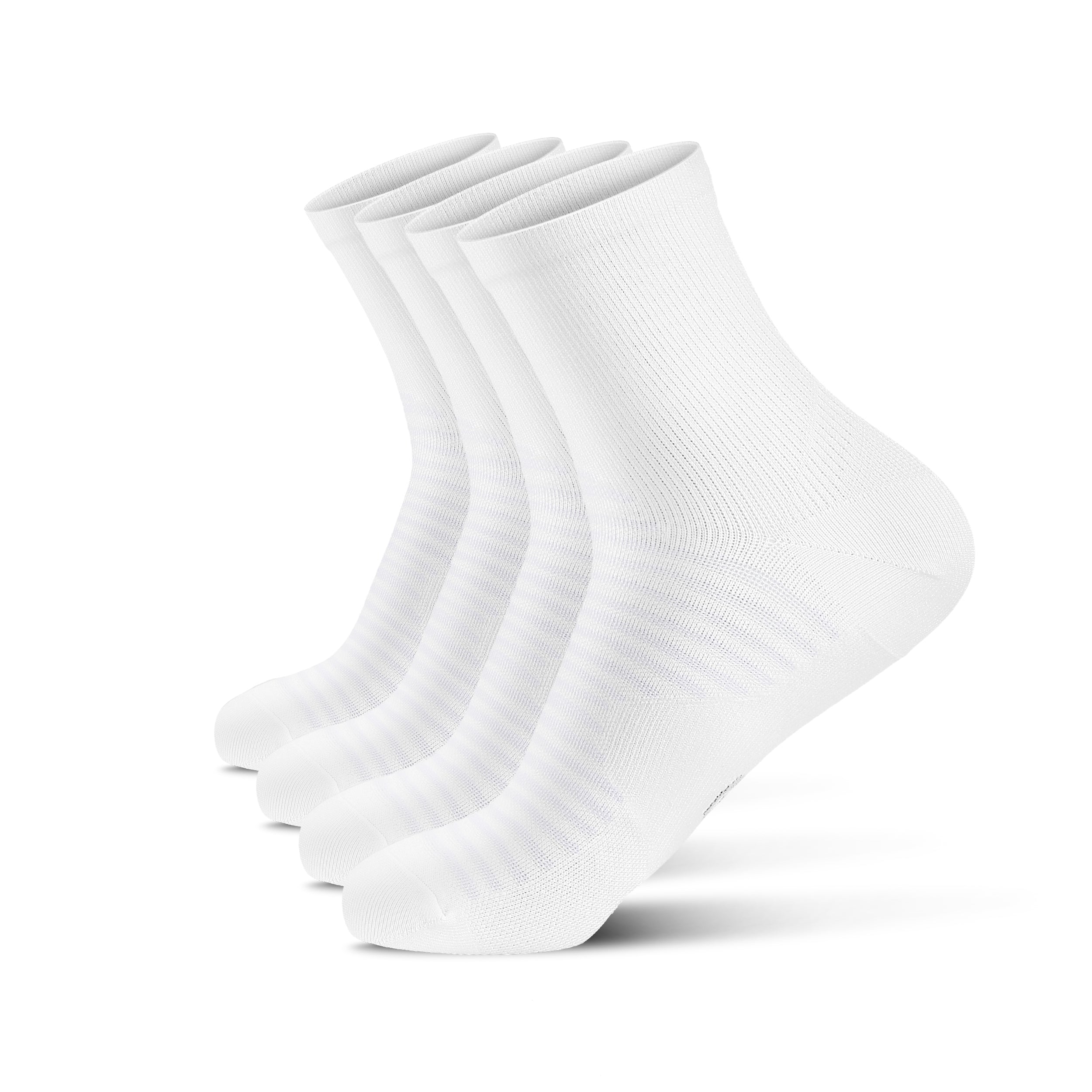 GECKOMAN x PAPLUS Athletic Quarter Socks - 2 Pairs Pack - Breathable Sports Socks for Running, Gym & Casual Wear