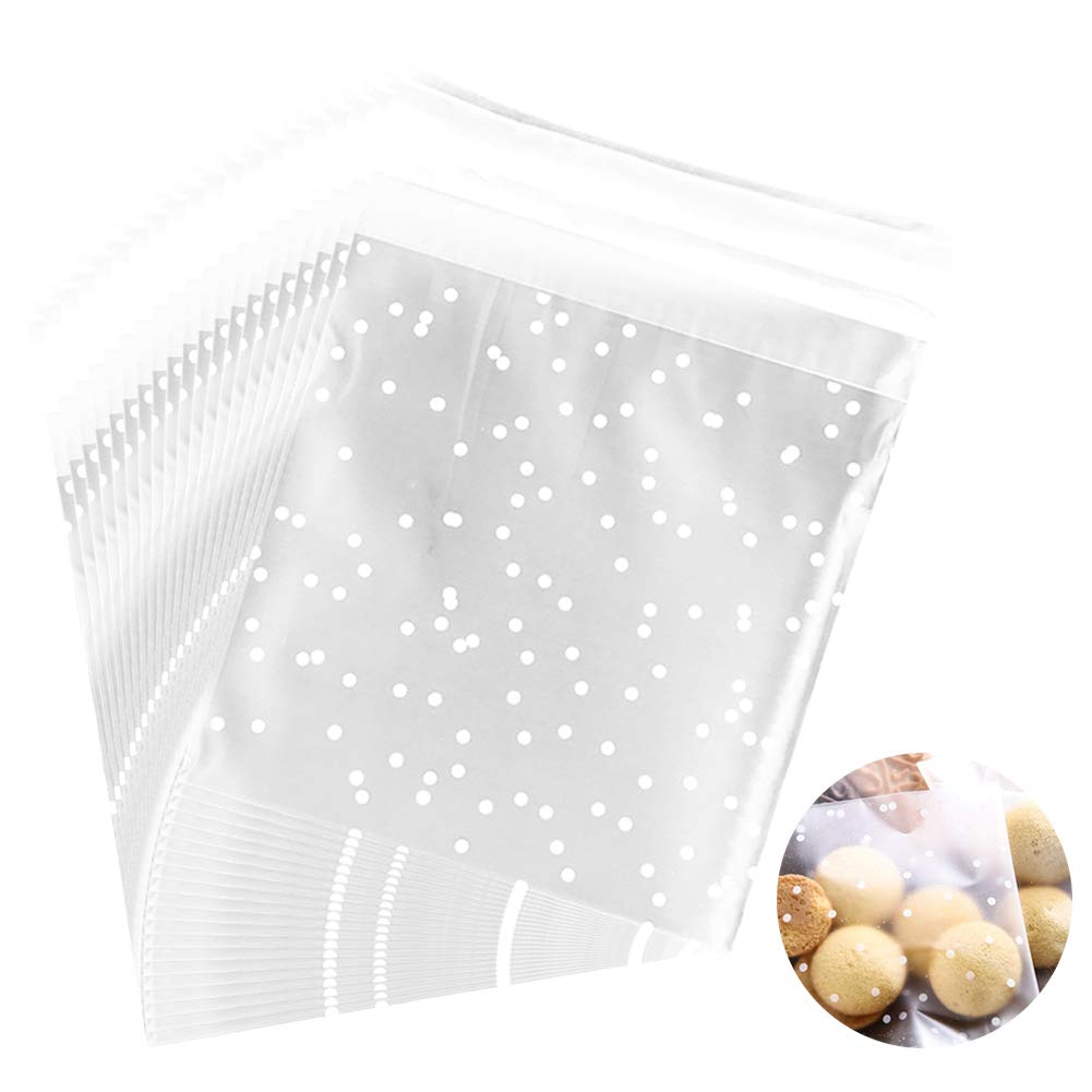500 Pcs Self-Adhesive Treat Bags Set - 3.9