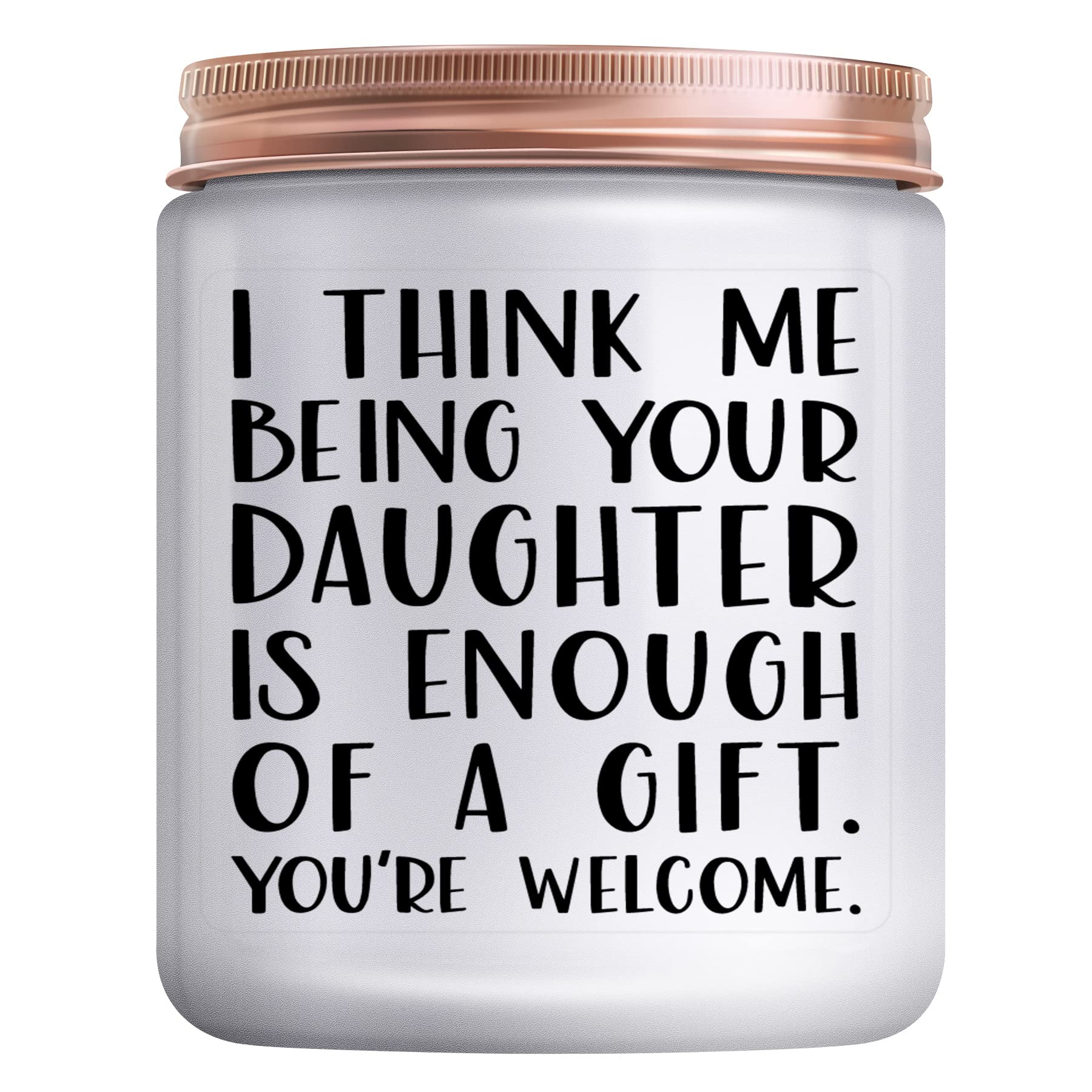 Funny Birthday Gifts for Mom from Daughter - Lavender Scented Candle for Women, Perfect for Christmas, Thanksgiving & Mother's Day - Ideal for Relaxation, Home Decor, and Thoughtful Surprises