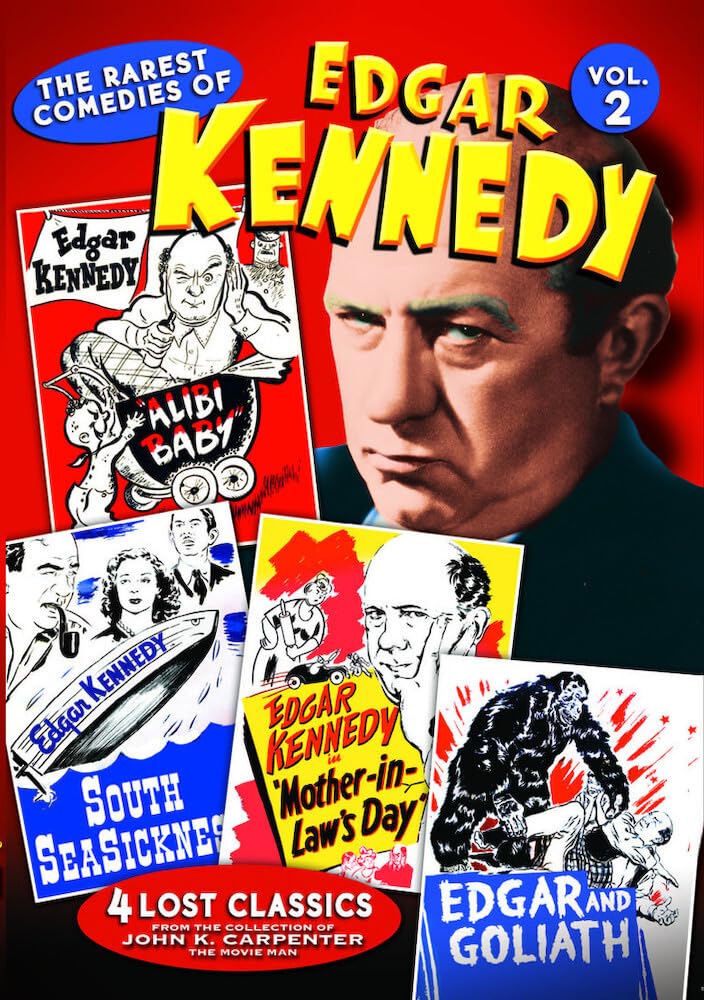 Edgar Kennedy's Rarest Comedies Vol. 2 - Classic Vintage Comedy DVD Collection - Perfect for Movie Nights & Comedy Lovers