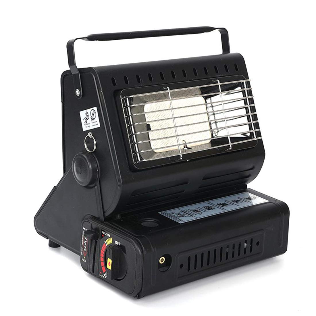 Portable Outdoor Butane Heater - Dual Fuel Camping Heater for Emergency, Hiking, Travel & Picnic | Indoor/Outdoor Use in Tents, Patios & Garages