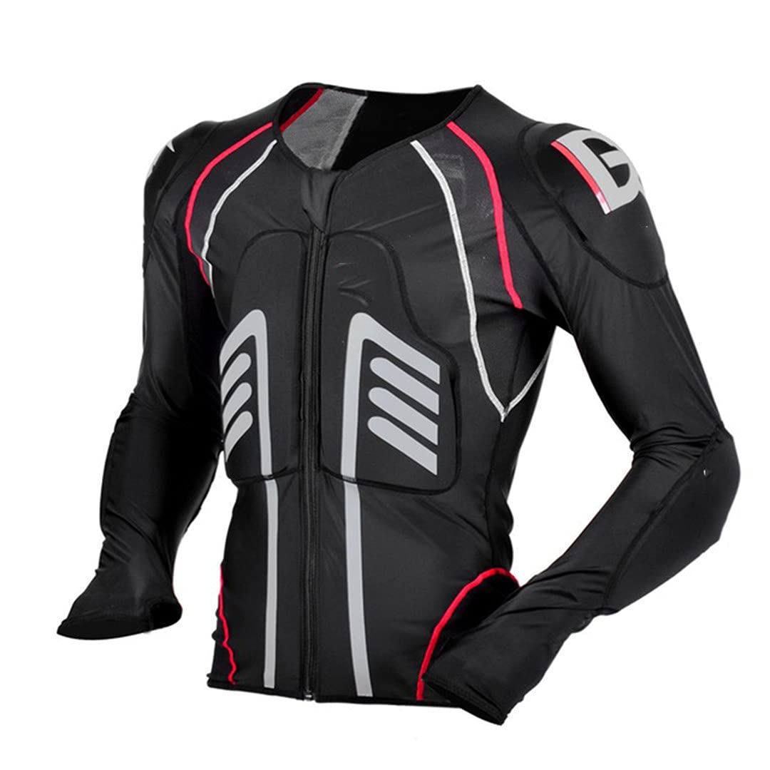 Men's Motorcycle Soft Jacket - Full Body Protective Gear for Off-Road Riding