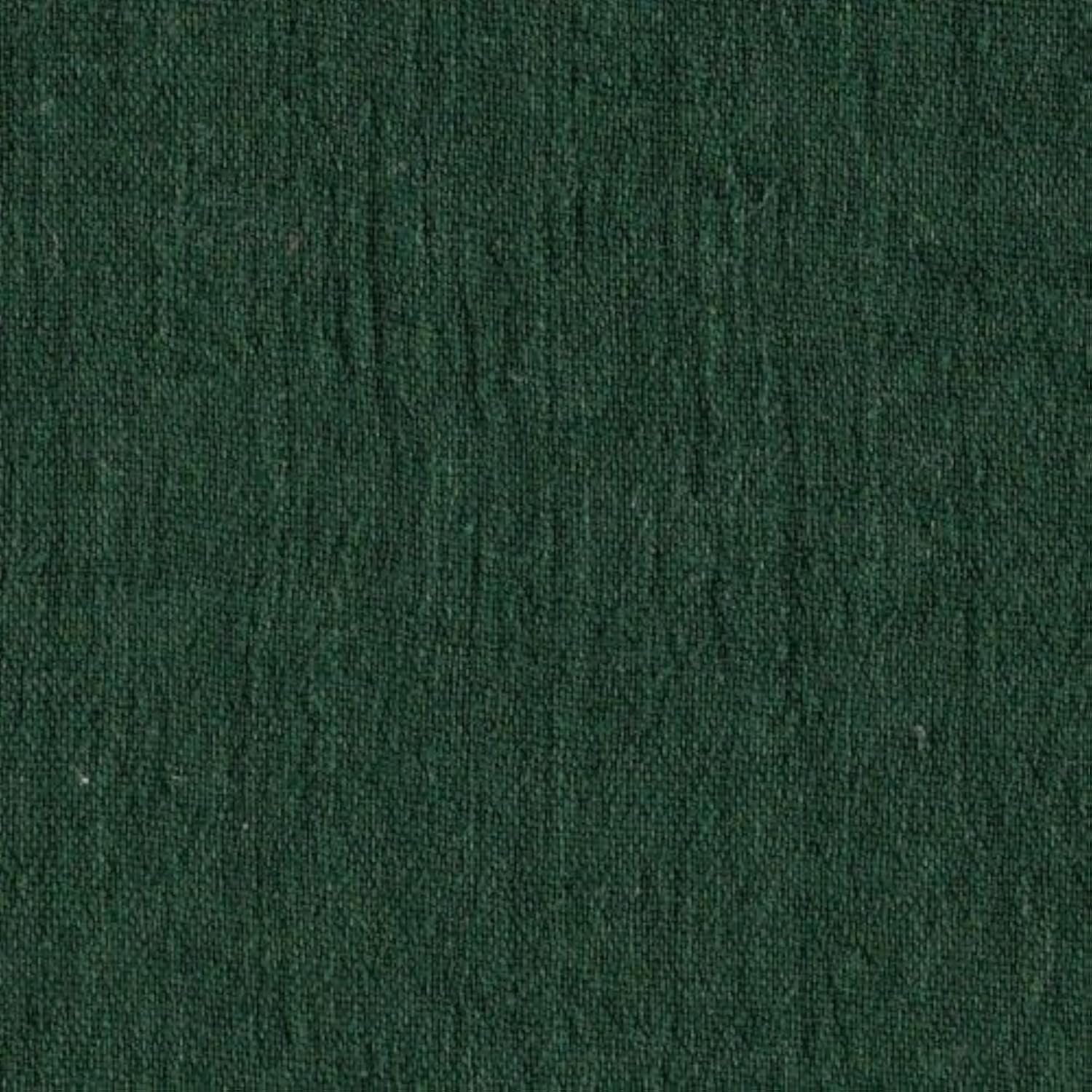 Island Breeze Gauze Fabric by the Yard - Soft Hunter Green Cotton Material for DIY Clothing, Home Decor & Craft Projects