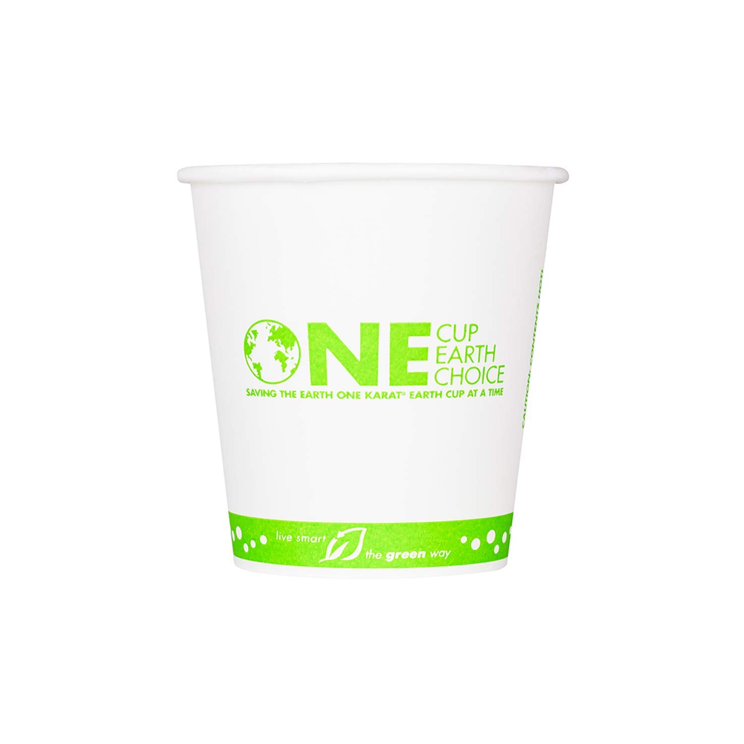 Karat Earth KE-K510 10 oz. Compostable Paper Hot Cups - 100% PLA Lined, Eco-Friendly Disposable Coffee Cups (Case of 1000) - Perfect for Coffee Shops, Offices & Events