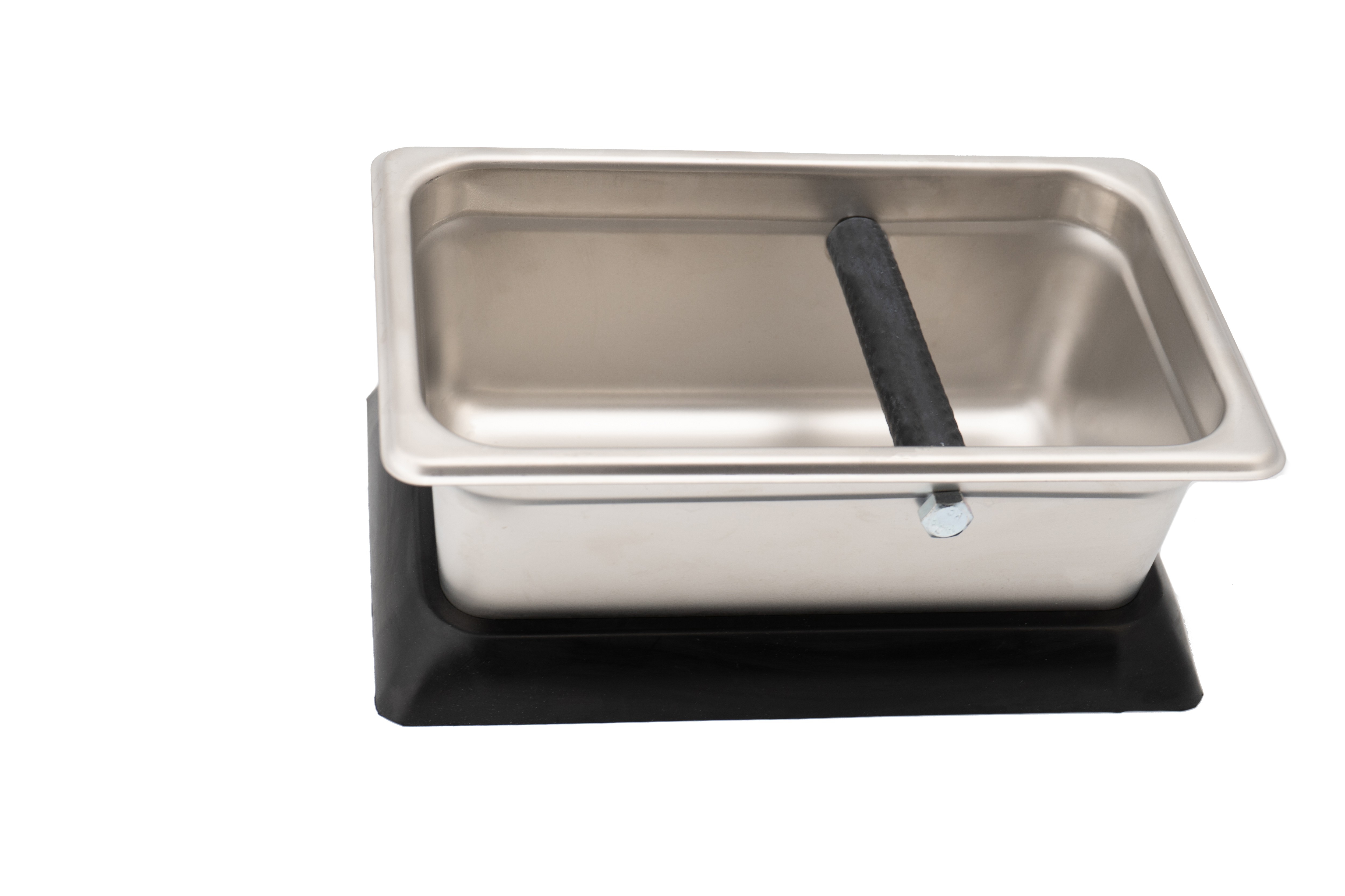 Premium Stainless Steel Coffee Knock Box #500L - Durable Espresso Grounds Container for Baristas & Home Brewing - Perfect for Coffee Shops, Kitchens & Cafes