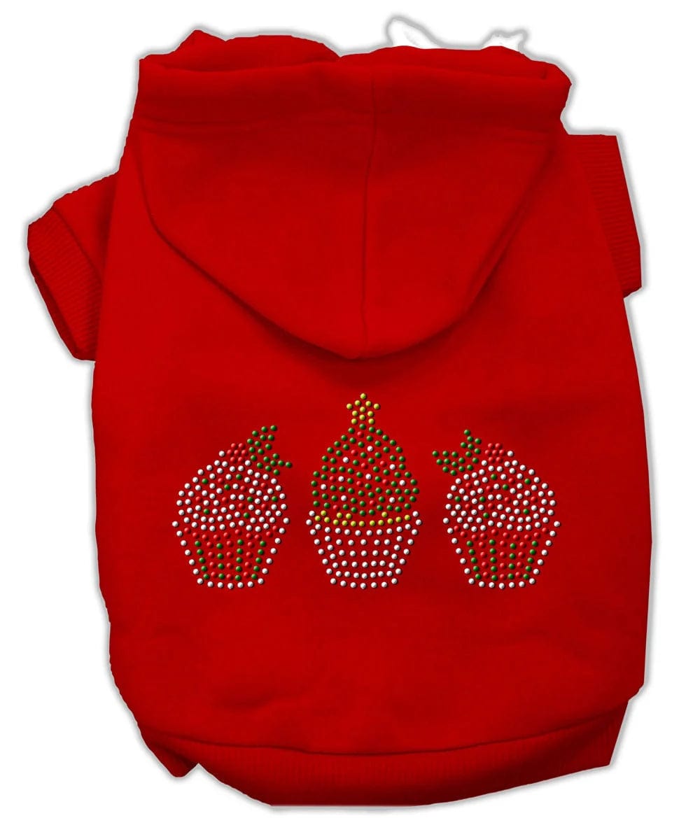 Sparkly Rhinestone Cupcake Hoodie for Women - Trendy Sweatshirt with Glitter Design - Perfect for Parties, Birthdays & Casual Wear
