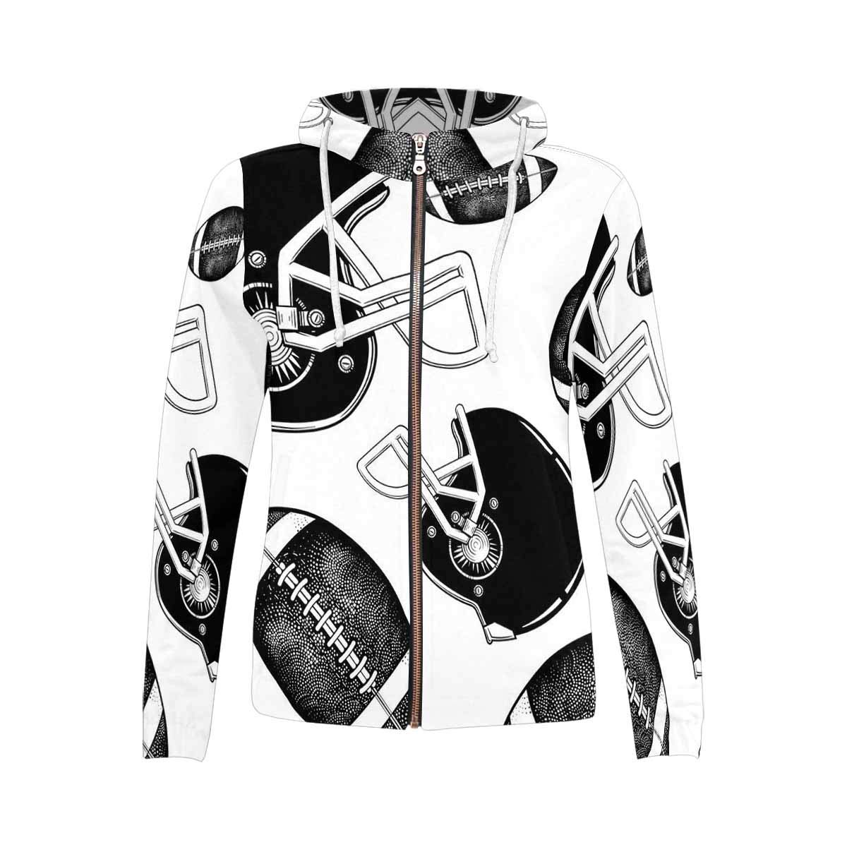 InterestPrint Women's Lightweight Full-Zip Hooded Sweatshirt with Pockets - Cute Fruit Print Pullover Jacket for Casual Wear, Gym, and Outdoor Activities
