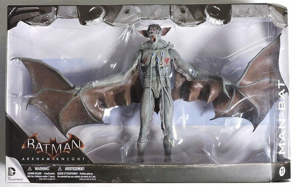 Batman Arkham Knight Man Bat Action Figure - Sealed Collectible (DC Collectibles) for Display & DC Comics Fans Collection